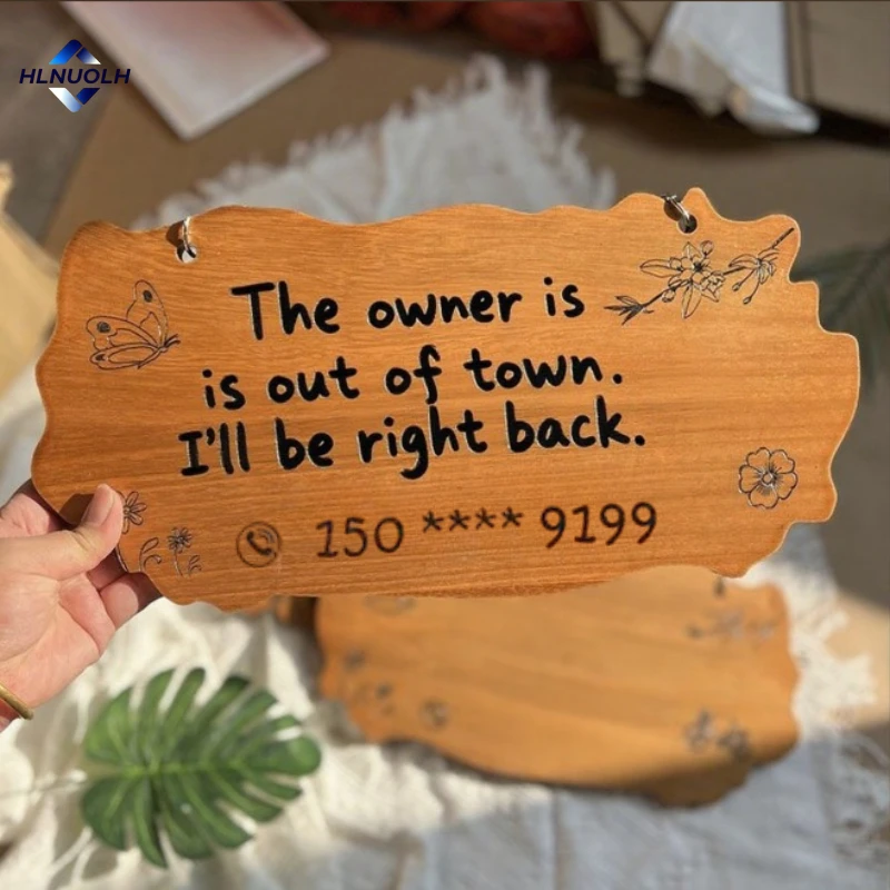 

Custom Wooden Signs for Store/Office/Family Last Name,Date Plaques Personalized Solid Rustic Wood Wedding Gifts Home Wall Decor