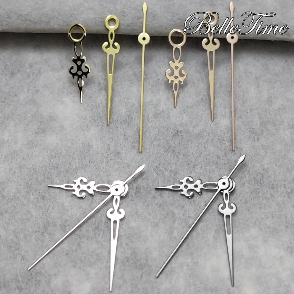 Polished Snowflake NH35 Hands Silver/Black/Rose Gold/Gold Watches Pointers For NH35/NH36/4R/7S Movement Watches Pointers
