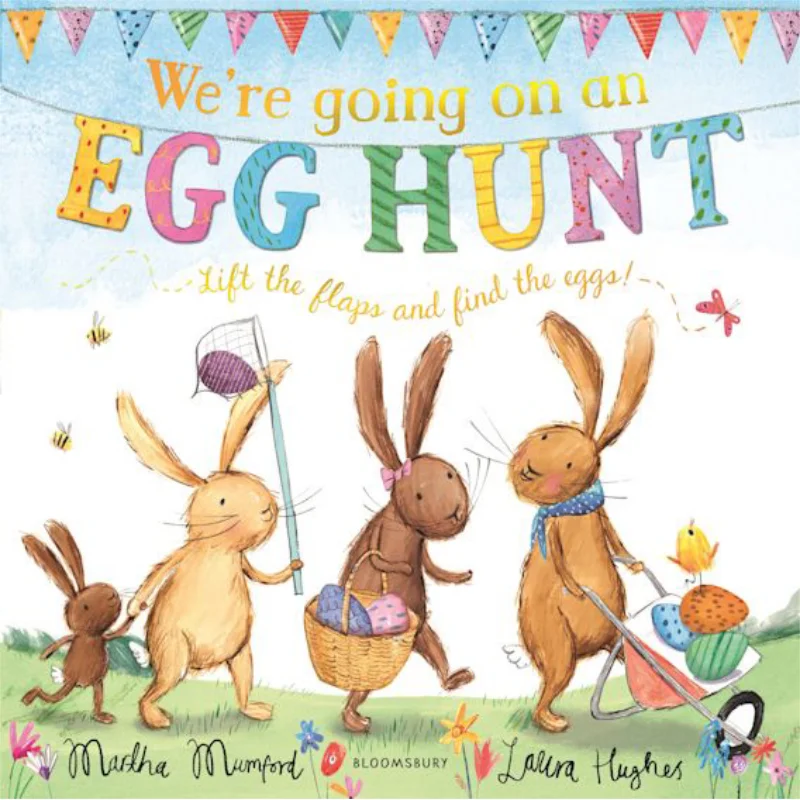 Were Going On An Egg Hunt Laura Hughes Bloomsbury UK 9781408870112 Book