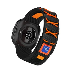 Nylon 5-Loop Strap for Google Pixel Watch Sport Band for Pixel Watch 1/2/3 4 41mm 45mm Bracelet  Recessed Watch band Accessories