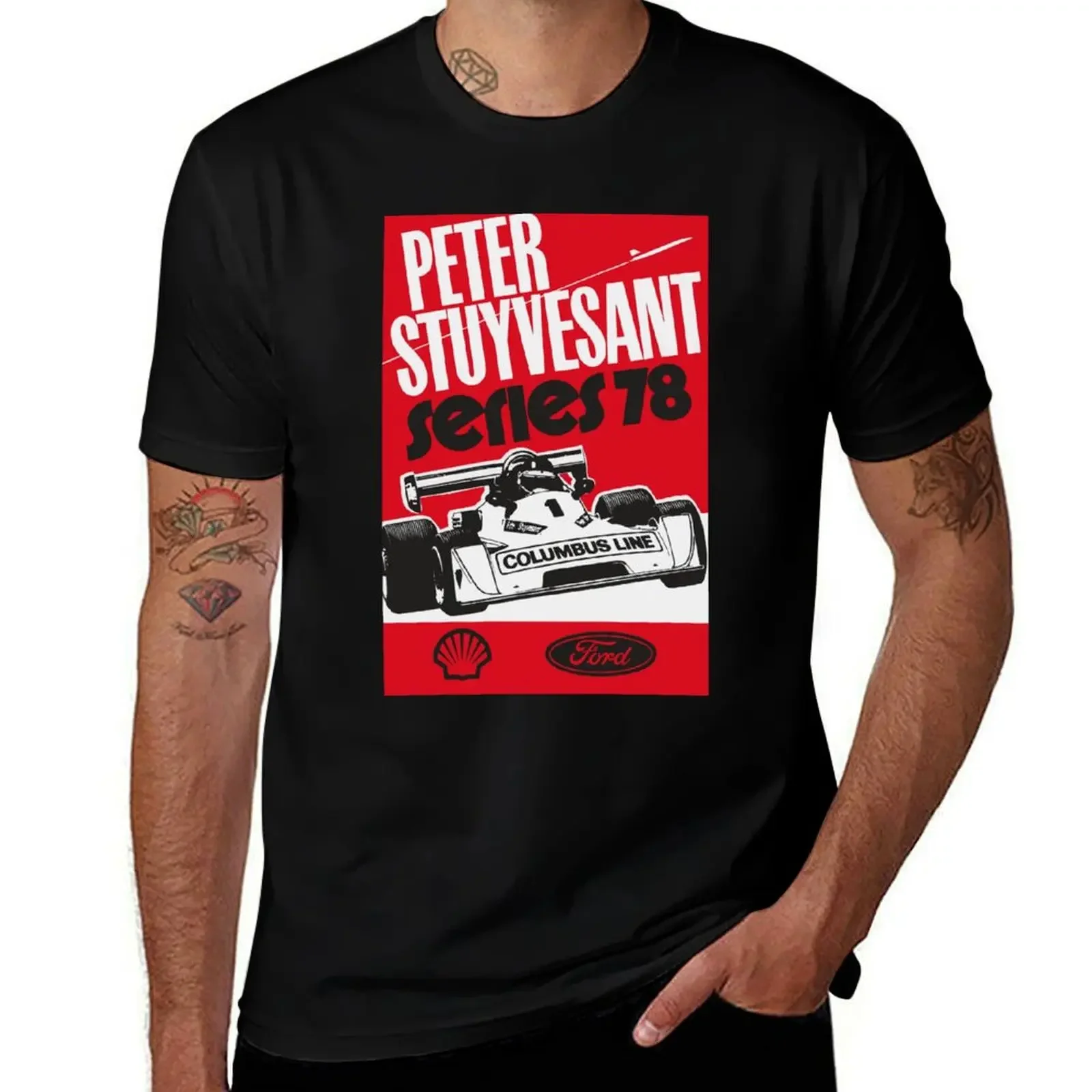 

Peter Stuyvesant Racing Series T-Shirt sublime animal prinfor boys anime t shirts graphics Men's clothing