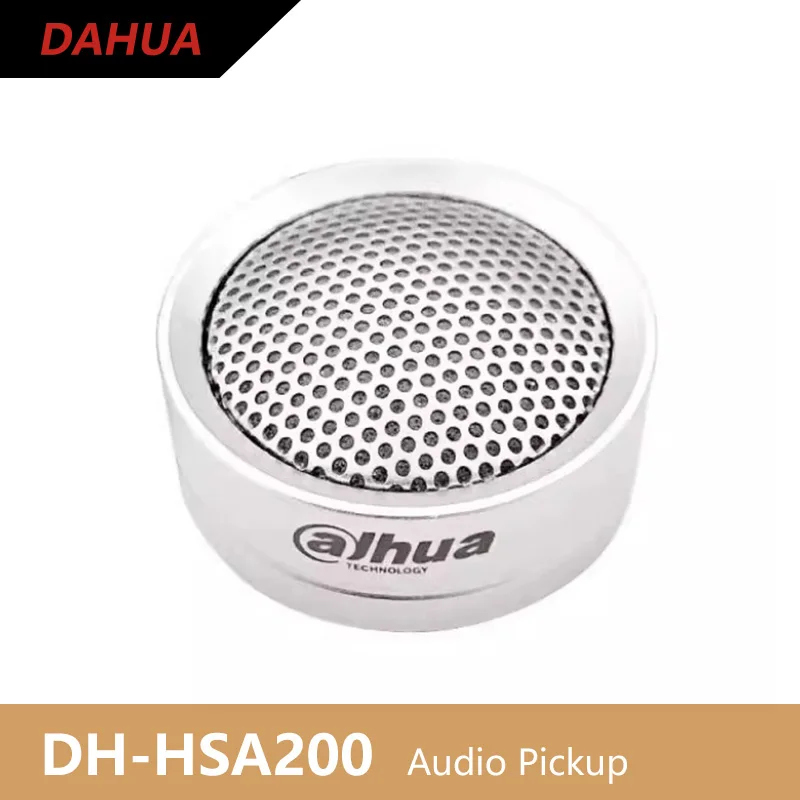 داهوا لاقط الصوت DH-HSA200 ميكروفون مرحبا الدقة منتقي الصوت تيار مستمر 12 فولت نطاق 10 ~ 70 متر مربع لكاميرا IP كاميرا الأمن