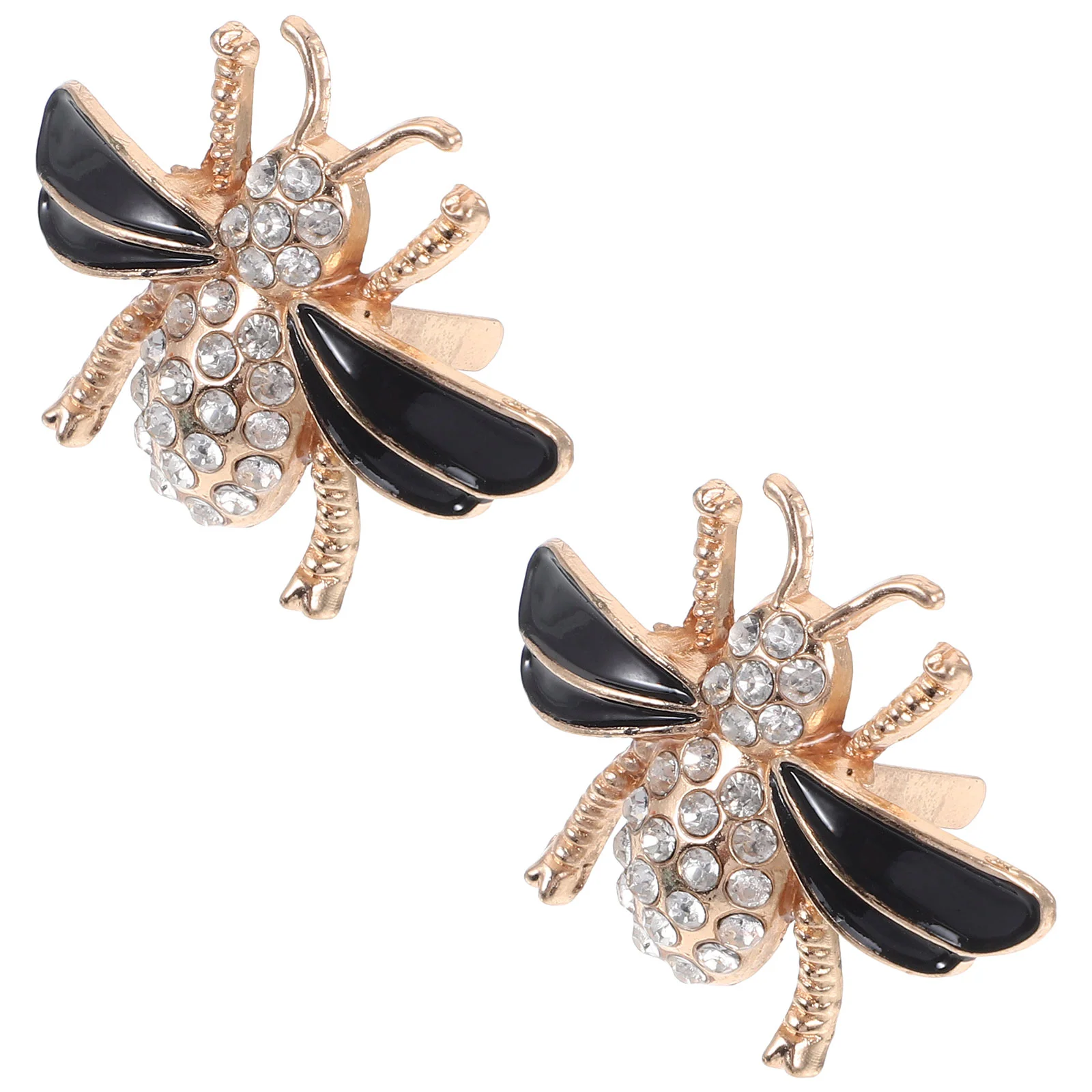 2 pcs Bee Shoe Charms Cute Shoe Clips Decorative Shoe Buckles Metal Shoe Clips for Women flat shoe clips