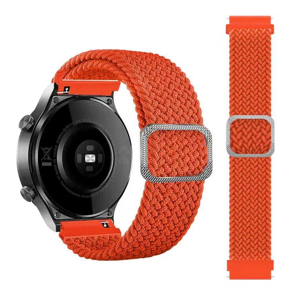 Nylonowa bransoletka Pasek do HUAWEI WATCH GT 5 4 3 46/42 mm Pasek HONOR Magic Watch 2 46 mm/Watch 4 Pro GS 3 20 mm 22 mm Akcesoria Pasek