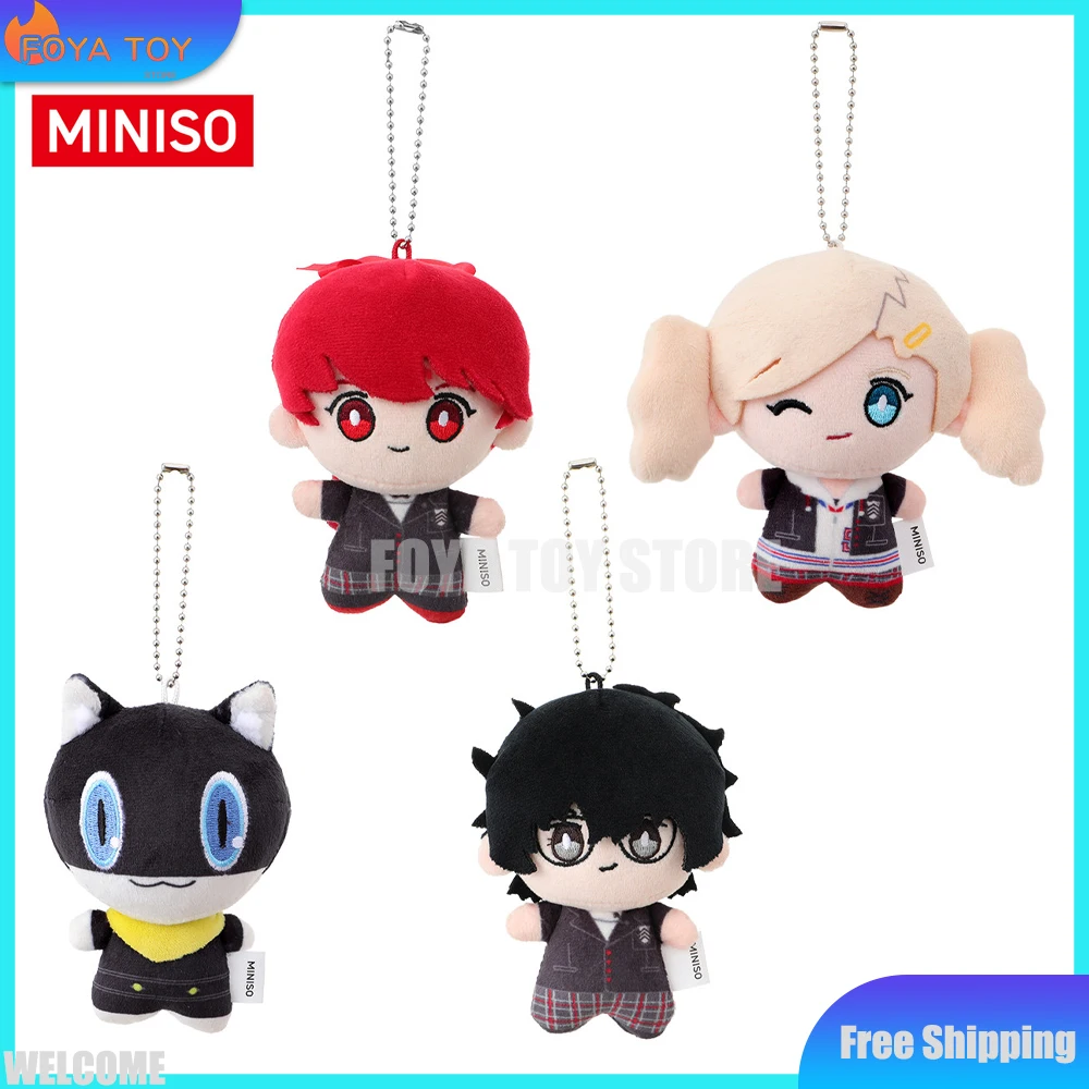 Neue Original MINISO Persona 5 Royal Edition Serie Blind Box Spiel Anime Plüsch-Anhänger Mystery Box Raumdekoration Geschenke