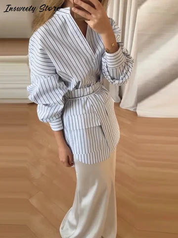 Женская полосатая блузка Chin.Sweety