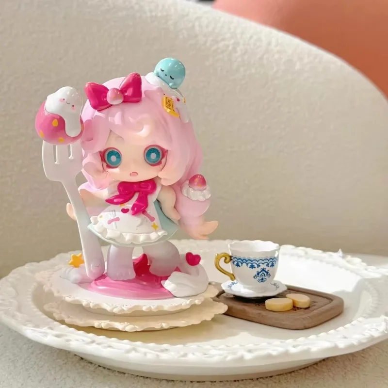 

New Blind Box Genuine Ghost Keenov4 Miracle Feast Series Mystery Box Cute Doll Desktop Ornaments Toys Birthday Surprise Gifts