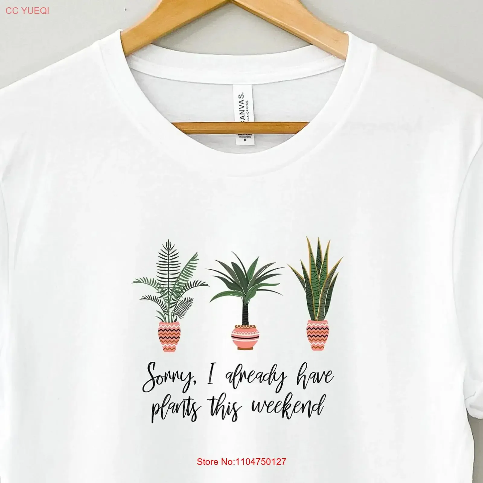 Plant lover t shirt Sorry I already have plants this weekend Cute Gardening vintage Washed graphic Slightly Stretched