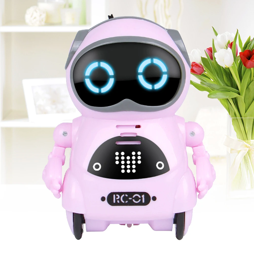 Robot inteligente por voz, juguete para caminar, juguetes para niños pequeños, Control de sonido, baile, movimiento, hablado, canto
