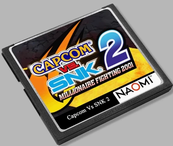 

"Capcom Vs SNK 2" Arcade Baseboard NAOMI Game CF Card