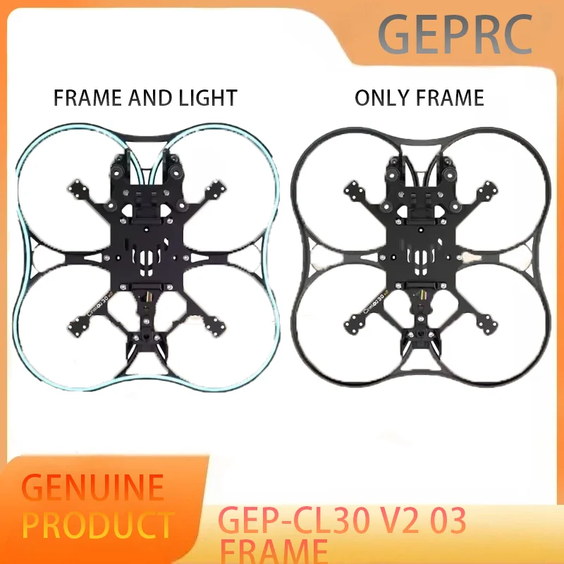 

GEPRC GEP-CL30 V2 O3 Frame Kits Suitable Cinelog 30 V2 Drone Carbon Fiber Frame DIY RC FPV Quadcopter Drone Accessories Parts