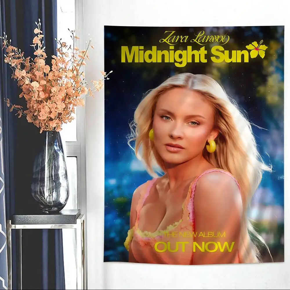 Singer Zara Larsson Midnight Sun Hanging Bohemian Tapestry Cheap Hippie Wall Hanging Bohemian Wall Tapestries Mandala Decor