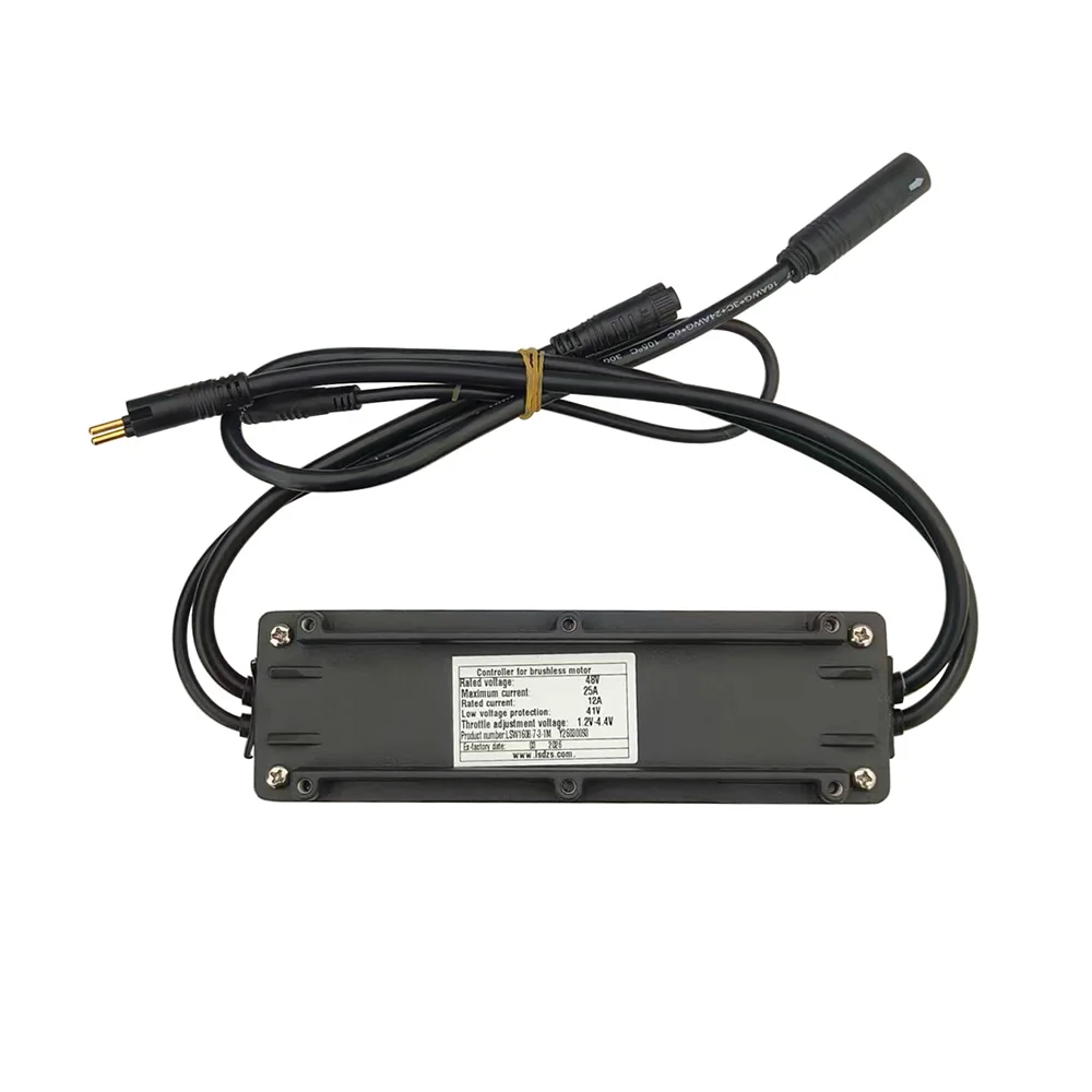 

Brushless Motor Controller for Ebike LSW1608-7-3-1M 48V 12A Display Speed Controller for Electric Scooters and MTB