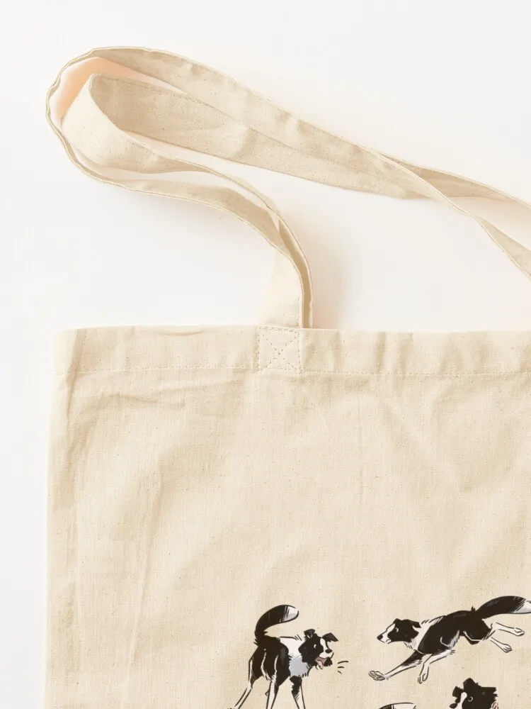 Border collie Tote Bag Large bags for women shopping bag Lady bag Cloth bags