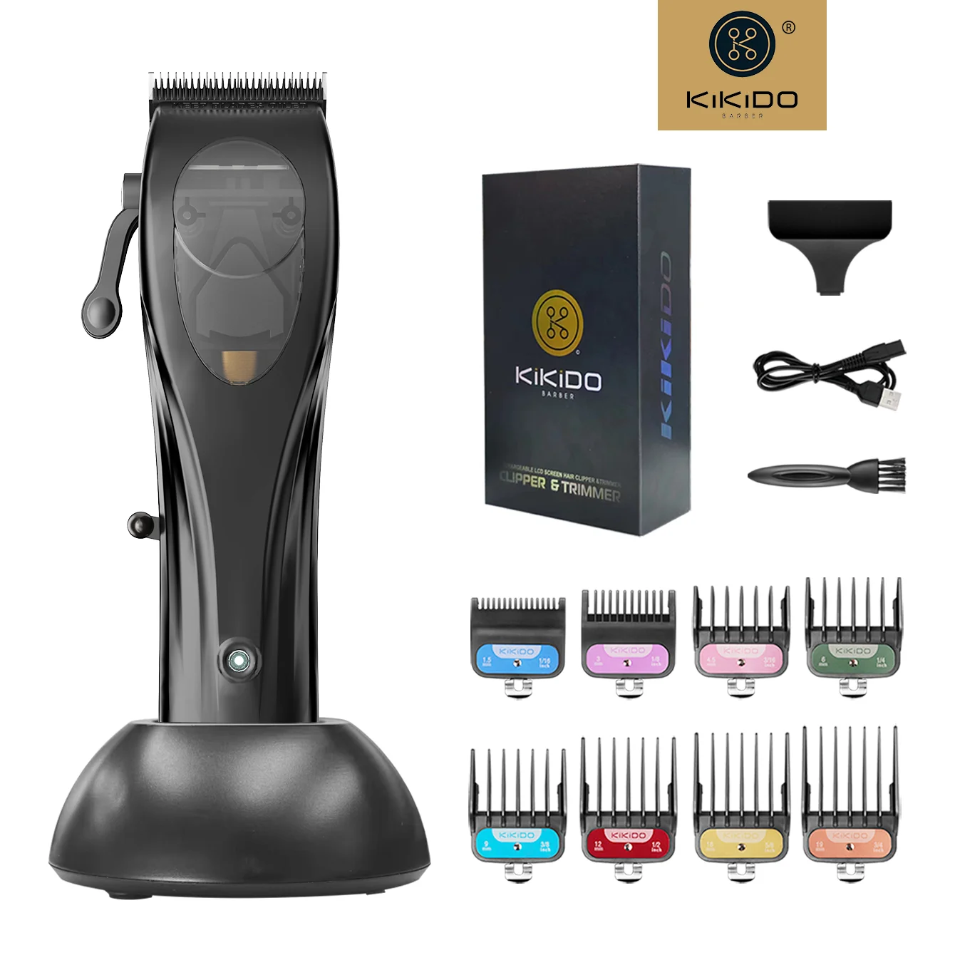 

KIKIDO Original Hair Trimmer Cordless Hair Clipper Electric Hair Clipper Professional Hair Clipper Men's Hair Clipper KK-8827