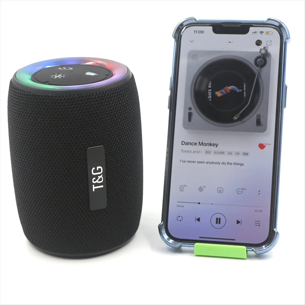 

Bluetooth-динамик, уличный беспроводной динамик, портативный сабвуфер, уличный портативный цветной диафрагменный динамик