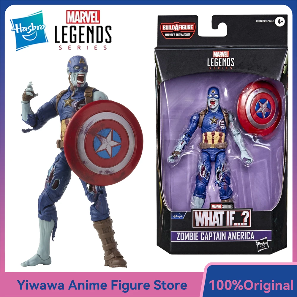 

[In-Stock] Hasbro Marvel Legends Series Zombie Captain America (What If...) 15cm Collectoble Action Figure Model Ornament Toys