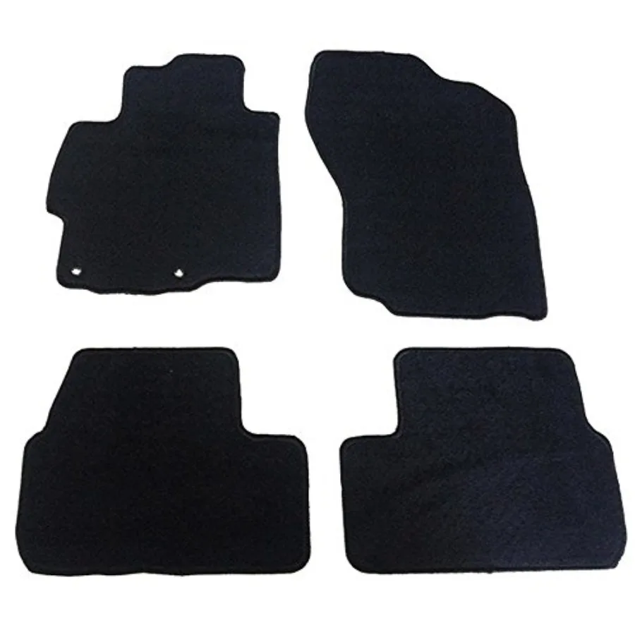 

Floor Mats Compatible with 2008-2017 Mitsubishi Lancer, 4Dr Factory Fitment Car Floor Mats Front and Rear Nylon by, 2009 2010 2