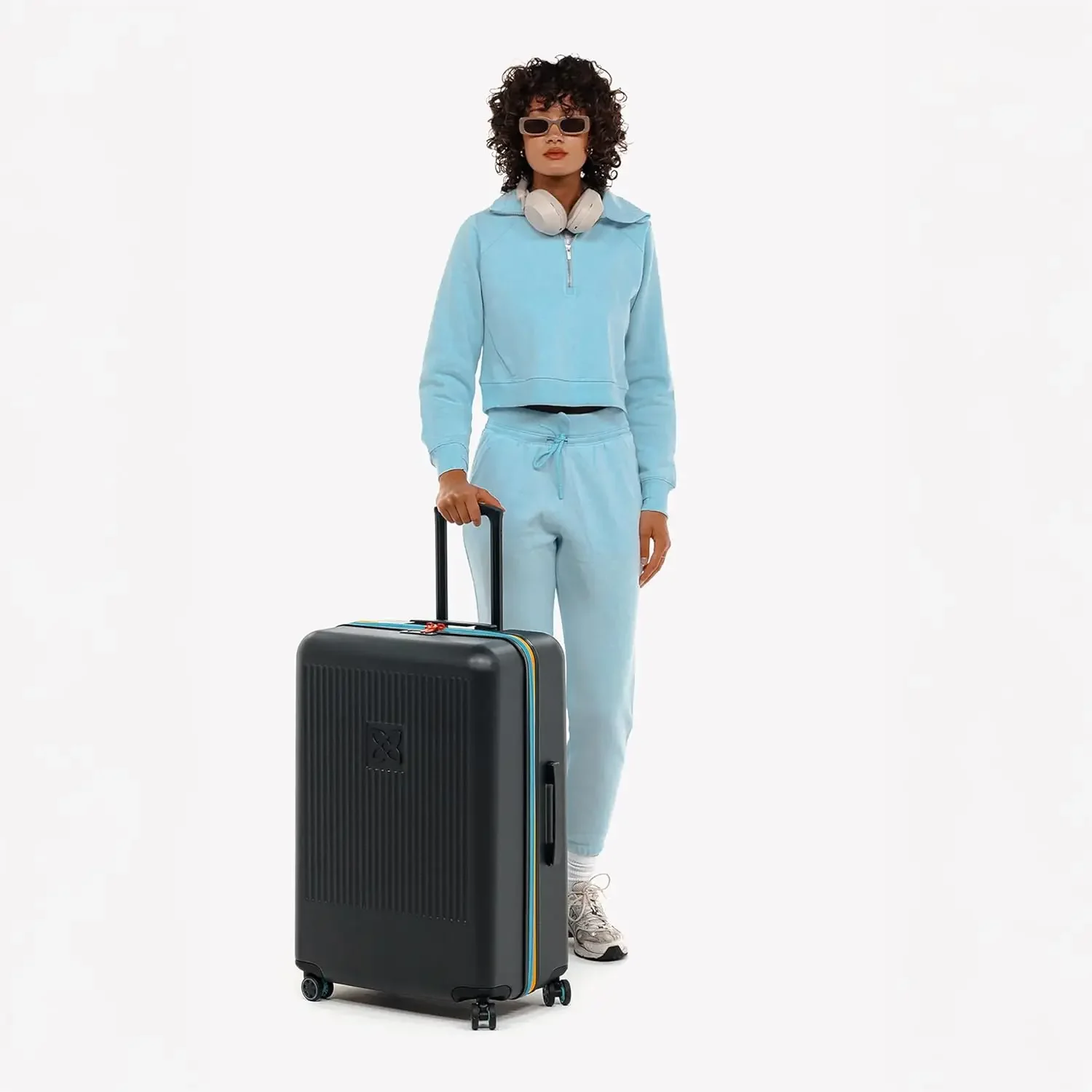 Expandable Hardshell Suitcase with 4 Double Spinner Wheels, 29 Inch Travel Luggage, Durable Expandable Case for Travel