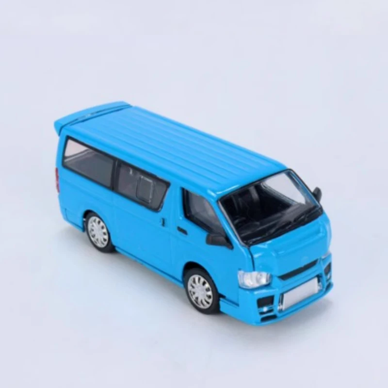 BM 1:64 Skala TYT Hiace KDH200V 2015 MPV Alloy Symulacja modelu samochodu Statyczna kolekcja Dekorowane prezenty świąteczne Zabawki Prezent pamiątkowy