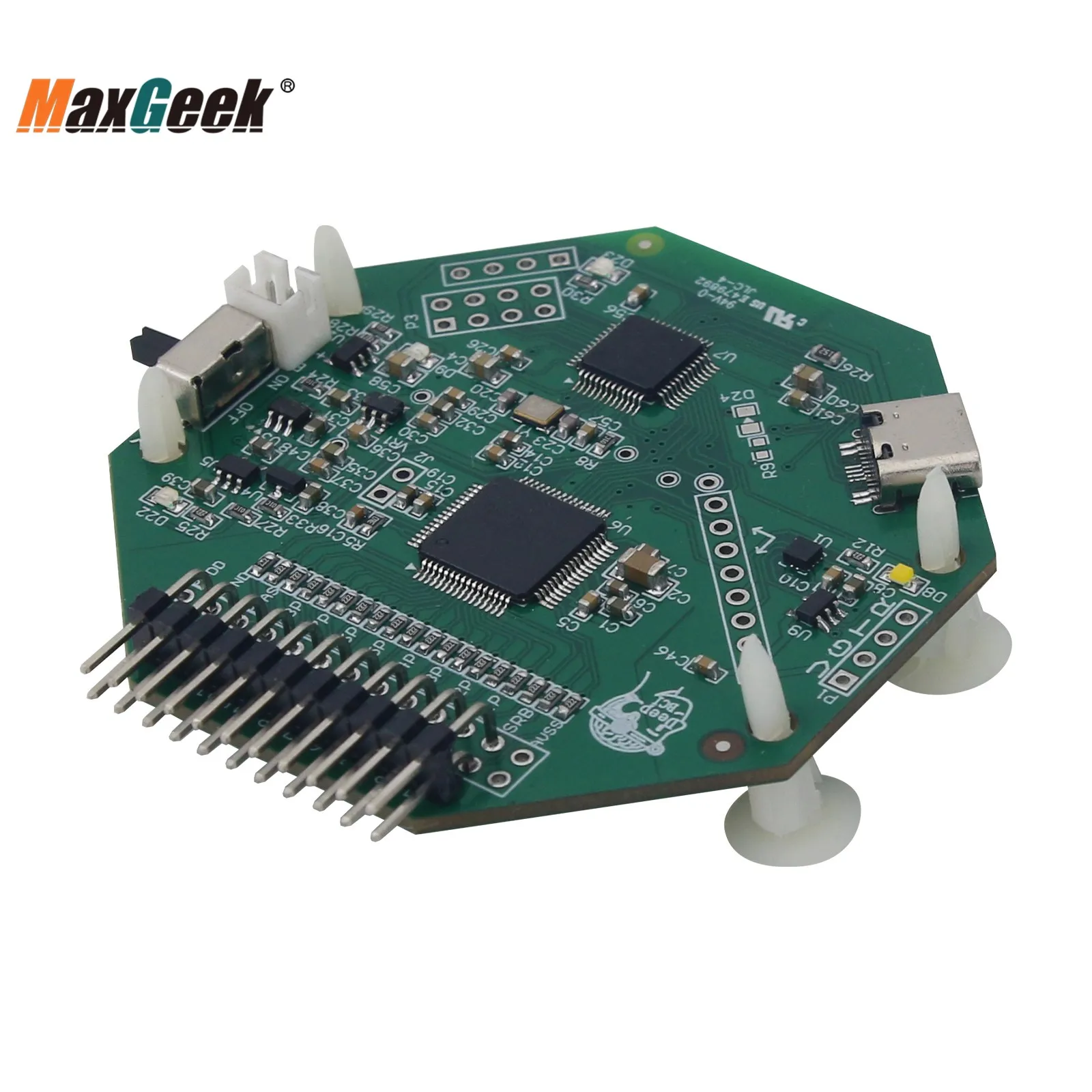 Maxgeek 8-Channel DeepBCI Brain Computer Interface Bioelectric Acquisition Board Enhanced OpenBCI Development Board