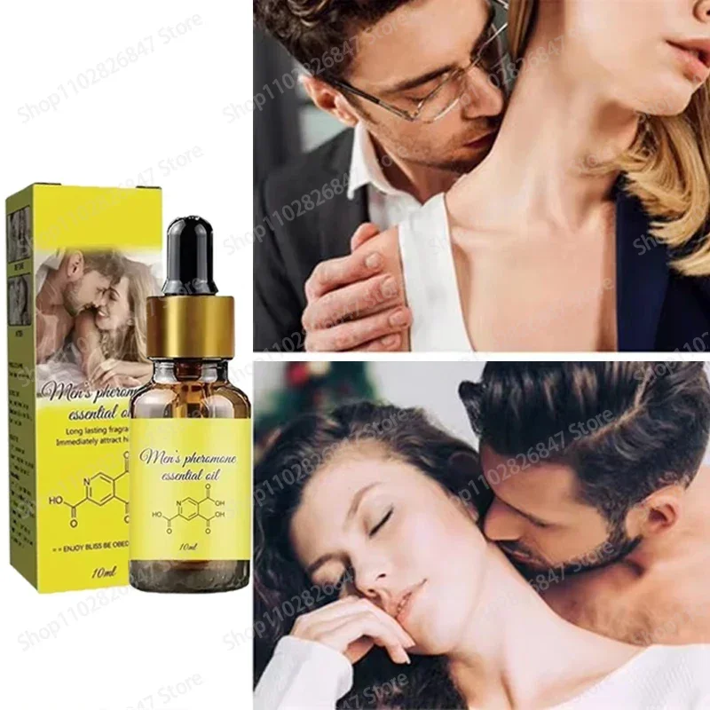 Pheromon Parfüm öl für Männer Frauen lang anhaltende natürliche erfrischende Körper Parfüm Duft Pheromon ätherisches Öl 10ml