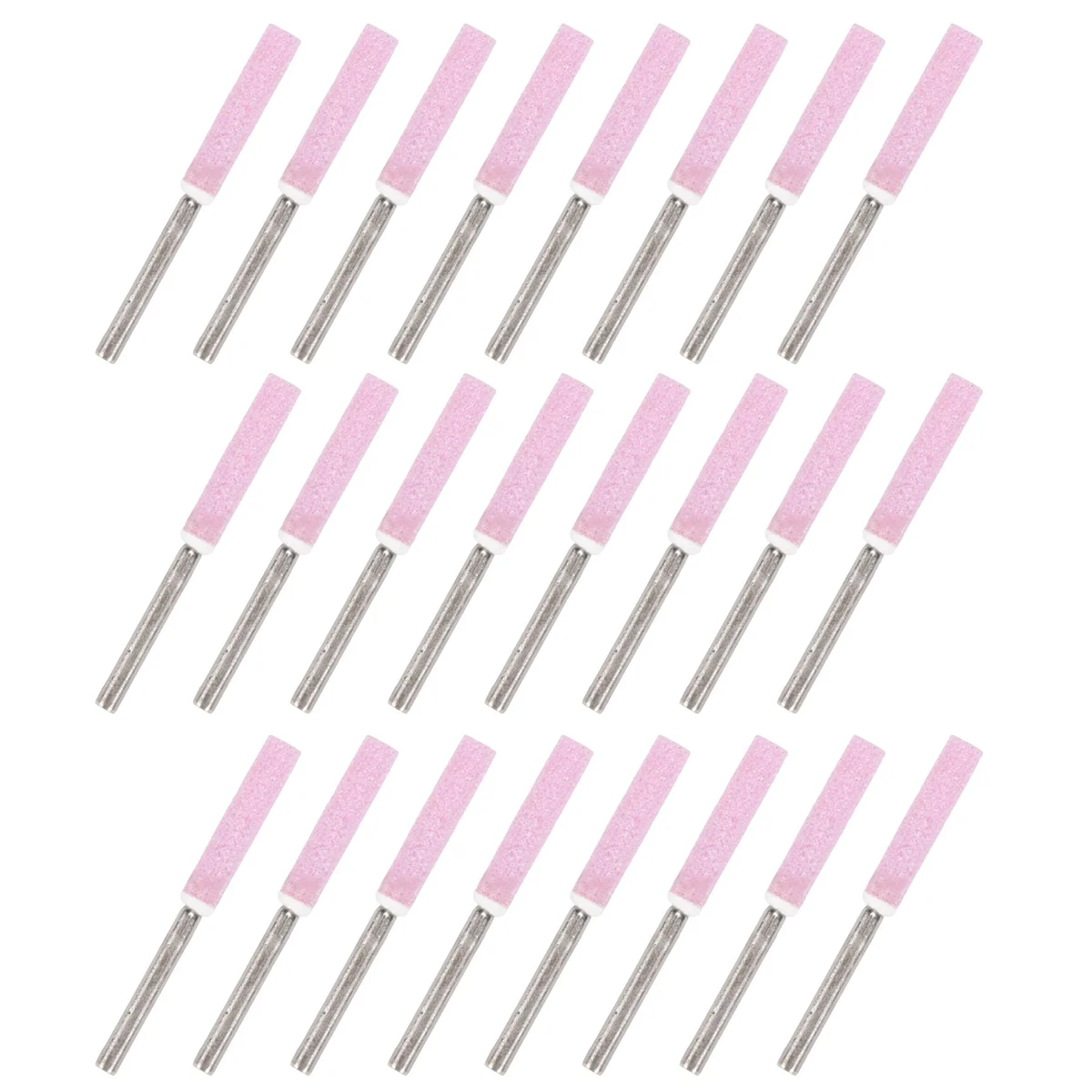 BVBV 24 حزمة بالمنشار مبراة طحن الحجارة تلميع أداة تجليخ لمبراة المنشار 3X4.8mm