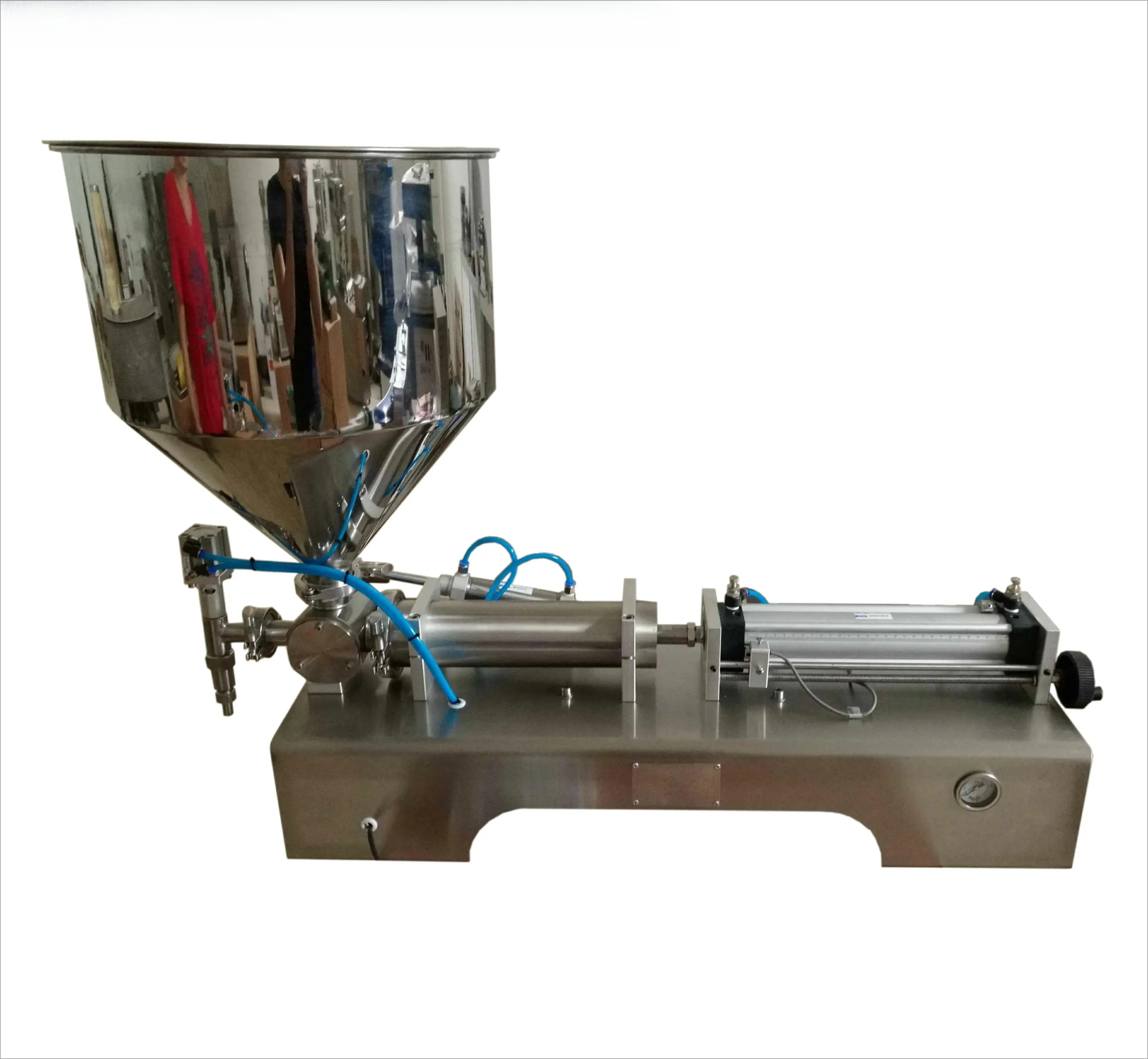 

1/2 Head Piston Filler Liquid Filling Machine Semi Automatic Factory Supply Cheap Price Top