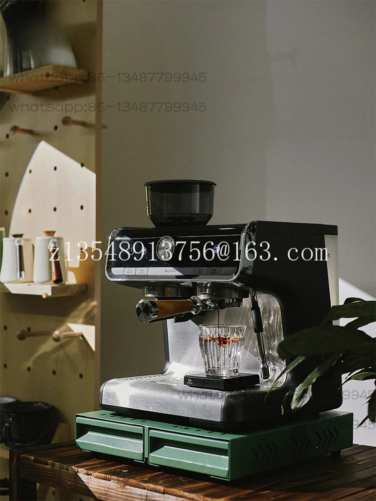 Coffee grounds box, double drawer type tapping box, commercial bar counter thickened slag bucket tapping bucket