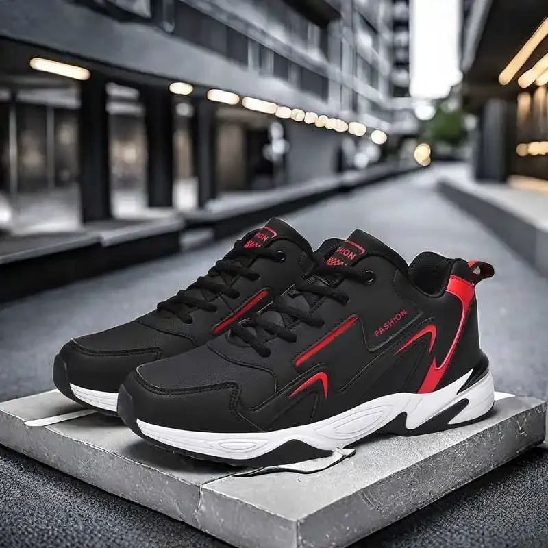 Cold-proof Spring Gym Sneakers Casual Loafers Mens Skateboarding Shoes Men Sports Tines 2025outdoor High End Deadlift view 2