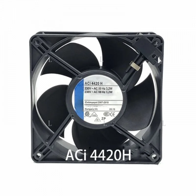 L   New  for Ebmpaps ACi 4420H Multi-Speed Axial flow Fan 30mA 120*120*38MM 230V 50/60Hz