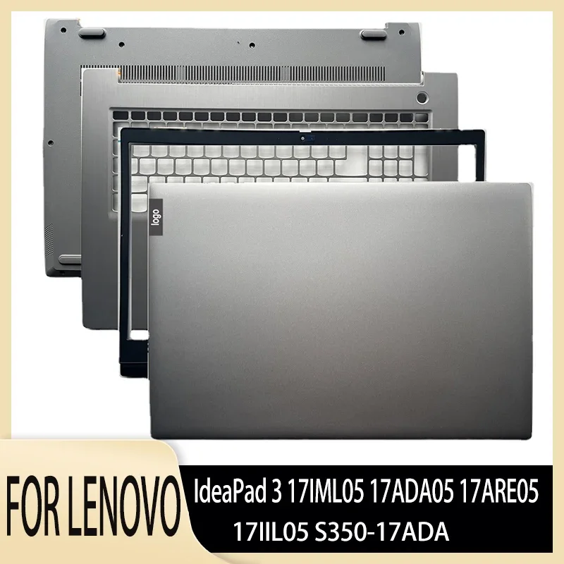 

New For Lenovo IdeaPad 3 17IML05 17ADA05 17ARE05 17IIL05 S350-17ADA LCD Back Lid Front Bezel Palmrest Upper Shell Cover Housing