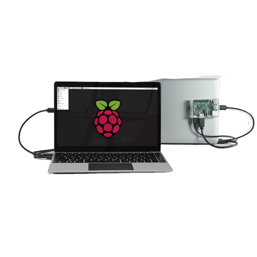 MeeGopad V8 13.3 inch laptop style dock for USB-C mobile phone&  5V device Liquid Crystal cloud  monitor raspberry pi lapdock