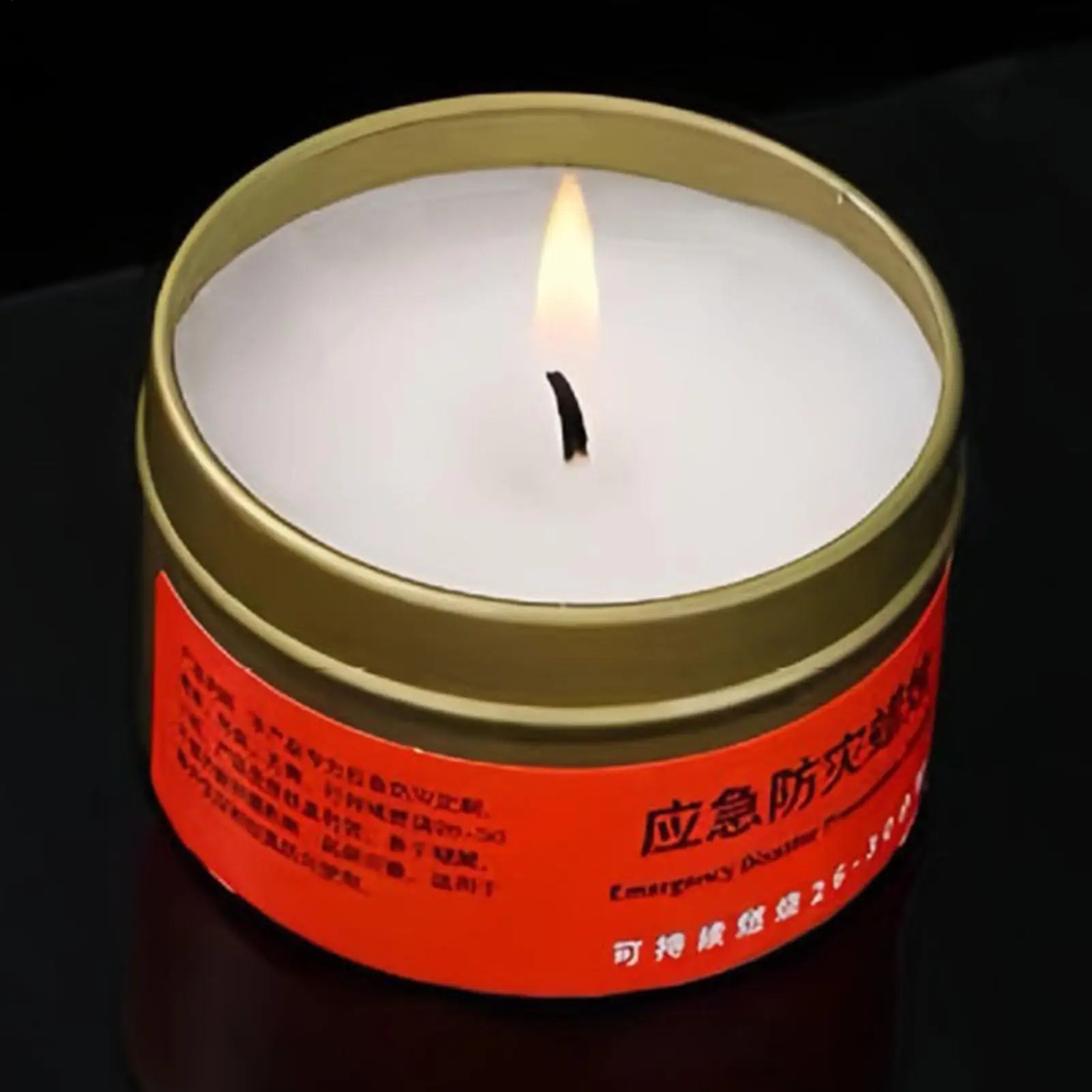 Long-Lasting Emergency Candles Unscented Flameless Windproof Survival Candles For Home Power Outages Camping Outdoor
