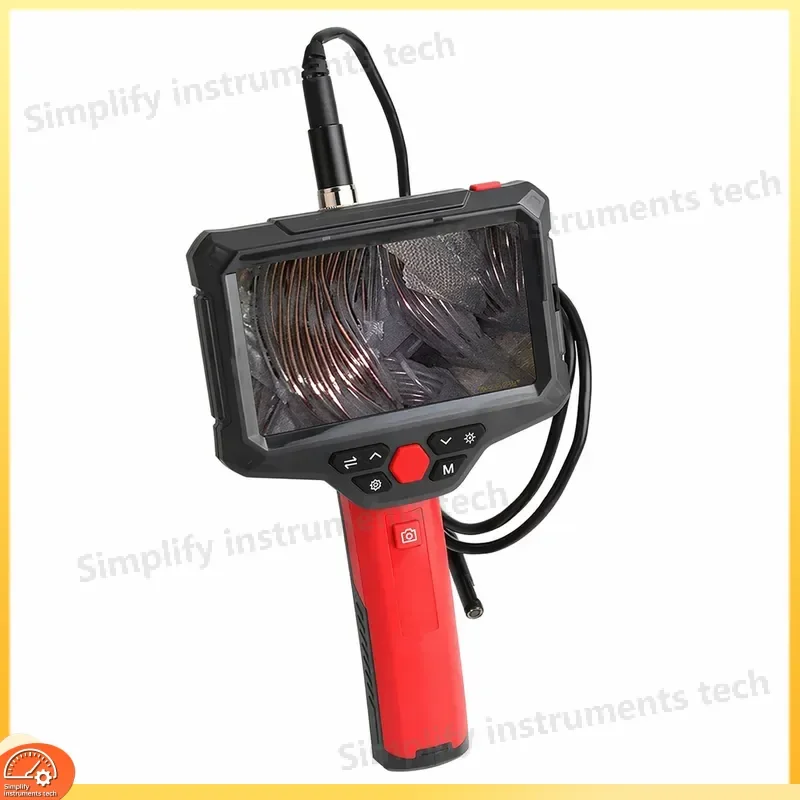 Ulide Handheld Dual Lens Industrial Endoscope UT668 HD Camera for Car Maintenance Pipeline Inspection Borescope Waterproof