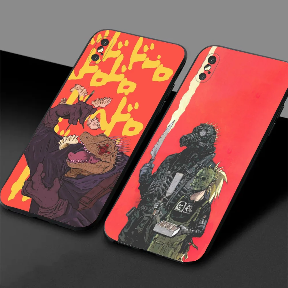 

D-Dorohedoro Game Phone Case For Samsung S24,23,22,30,21,10,9,Ultra,Plus,Lite,FE,5G Black Soft Case