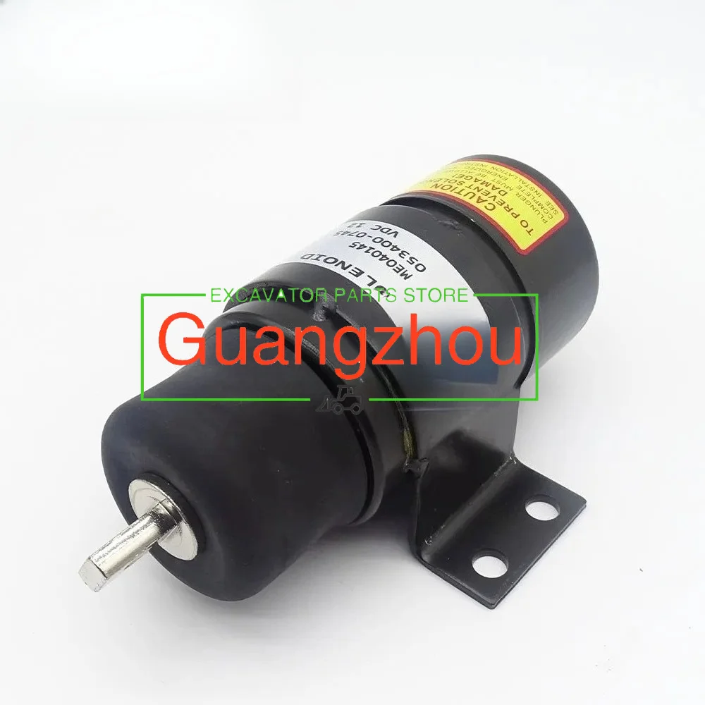 ME040145 24V 053400-0745 Stop Solenoid for HD800 HD900 HD250 HD450 Excavator