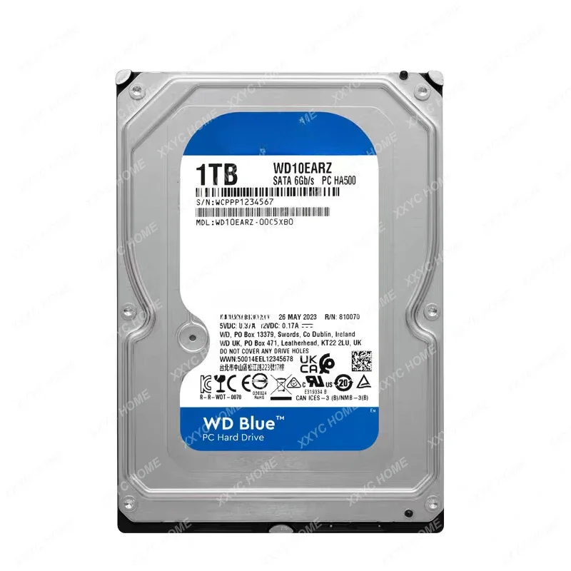 WD/Western Digital WD10EZEX Настольный 2T Механический жесткий диск 3T Синий диск 4Tsata Компьютер 6T Мониторинг 8 ТБ