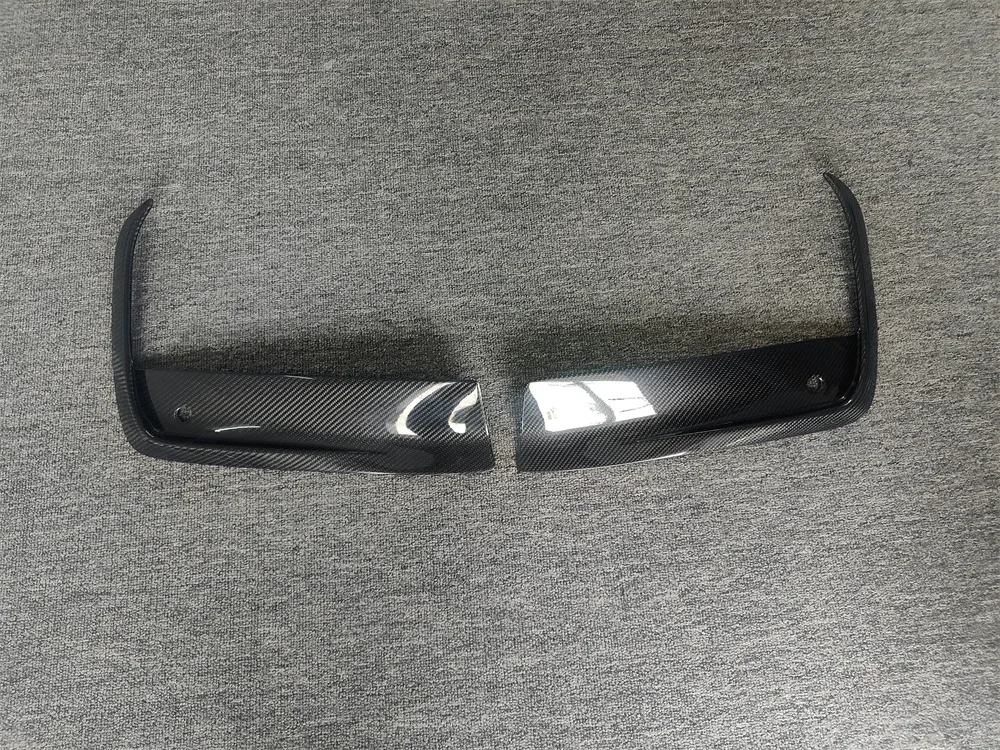 Used for 2019-2020 BMW 8 Series M-Sport 2D 4D G15 G16 Carbon Fiber A-Style Front Bumper Diverter Body Kit