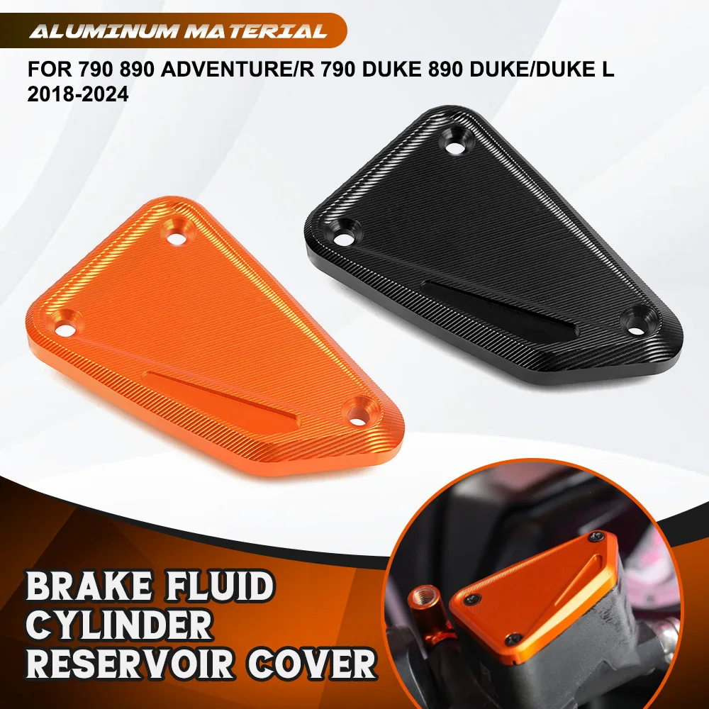

For 790 890 Adventure/R 790 Duke 890 Duke/Duke L 2018 2018 2020 2021-2023 2024 Clutch Brake Master Cylinder Fluid Reservoir Cap