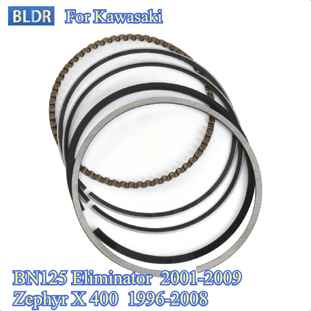 Kit de Anillos de Pistón para Motor de Motocicleta de 55 mm y 400 cc para Kawasaki ZR400 ZR 400 Zephyr 400 X 400X