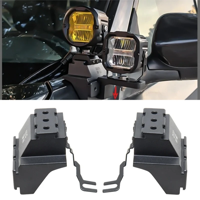 スバルフォレスター車用-a-ピラー-led-スポットライト拡張ブラケットデュアルライトクイックリリース補助ランプスタンドカーアクセサリー