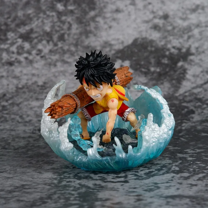 

One Piece Luffy Anime Figure Summit War Saga Toys Model Action Figures Figurine Desktop Ornament Statue Collection For kid Gifts