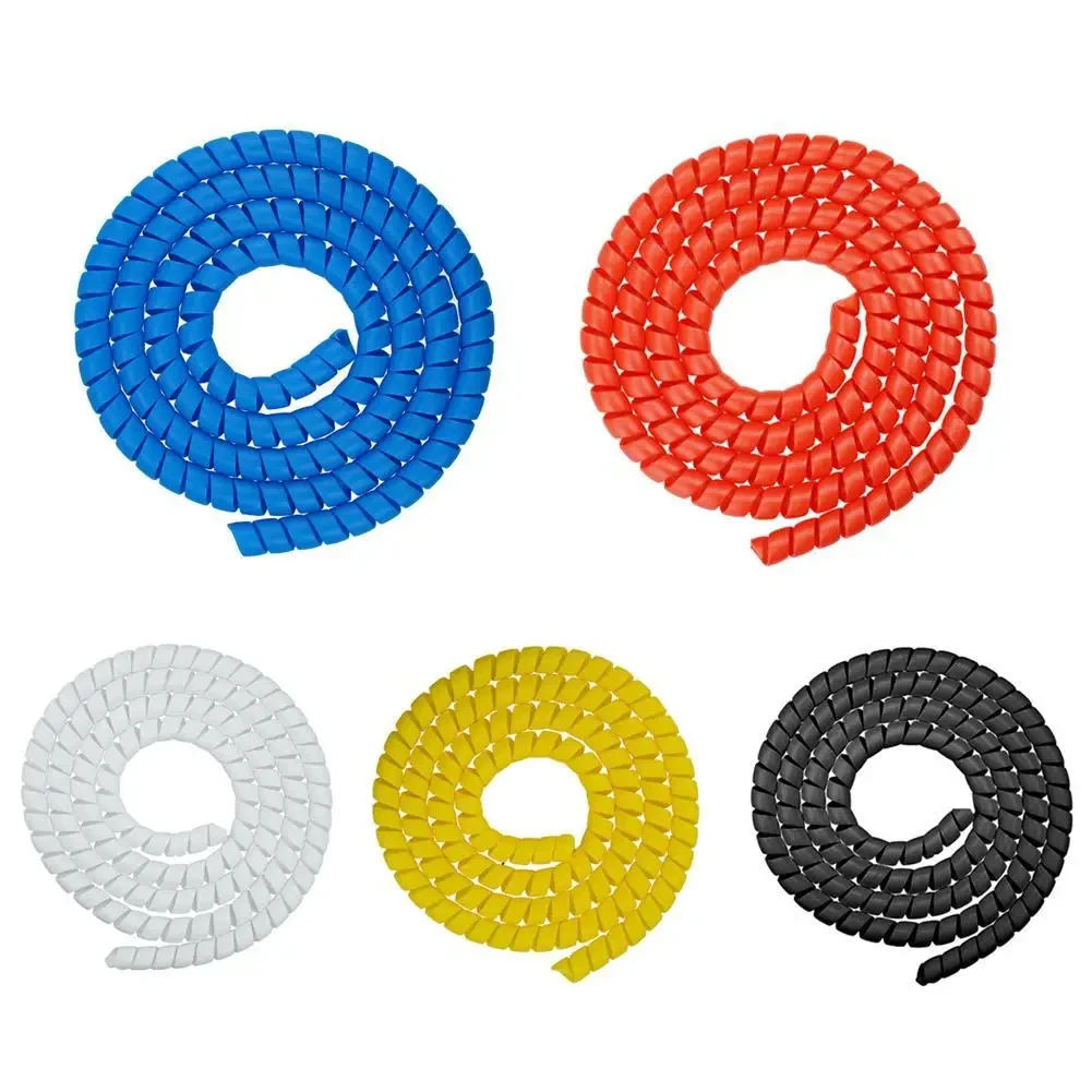 1pc Scooter Wire Cable Winding Device 1m Protective Brake Hidden Wire Organizer with Multiple Colors Convenient Practical