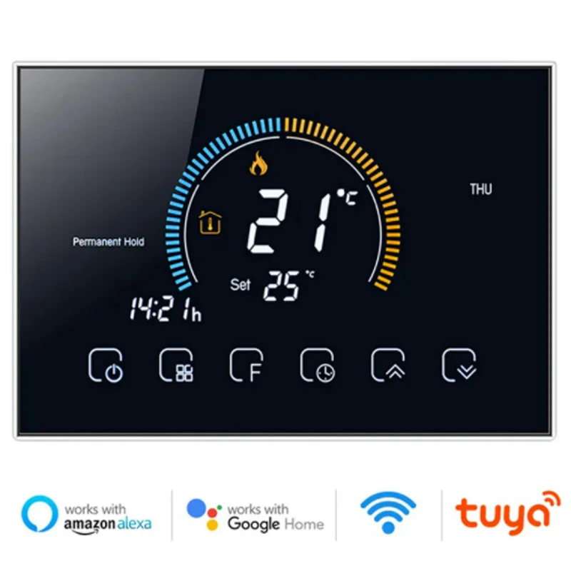 Tuya WiFi smart life Thermostat Electric Floor Heating Water/Gas Boiler Temperature Remote Controller for Google Home Alexa App