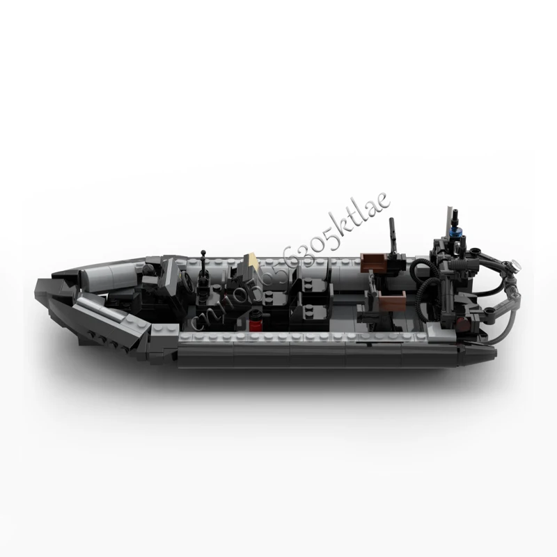 442ピース MOC カスタマイズ 有名なアークティック24 RHIB ブリックヘッドモデル DIY クリエイティブパズル 誕生日漫画アニメフィギュアおもちゃ ディスプレイギフト
