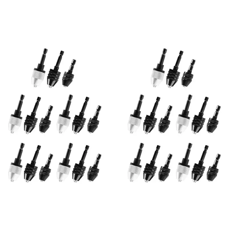 

BAAJ-30PCS 1/4-дюймовый быстрозажимной патрон с шестигранным хвостовиком, адаптер-конвертер для ударных дрелей и бит