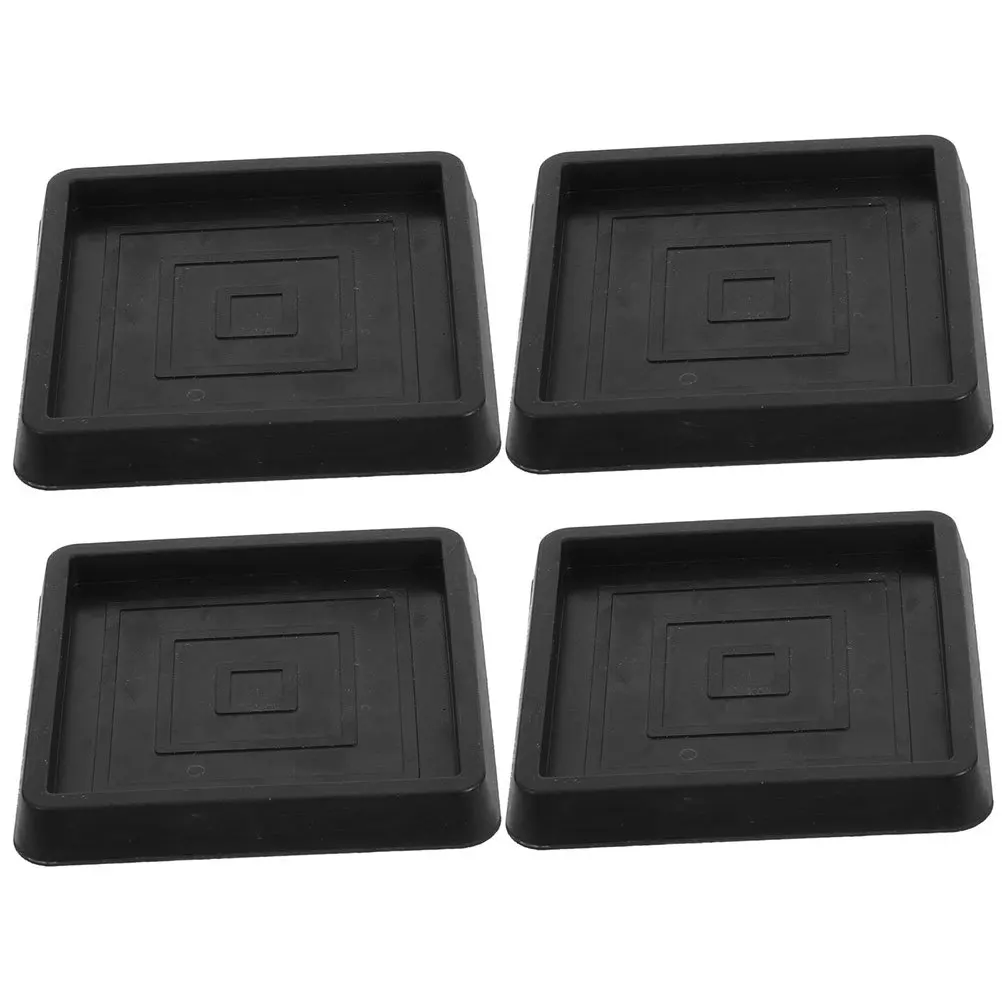 

4Pcs Rubber Furniture Feet Pads Wear-Resistant Chair Leg Protectors Non-Slip Multi-Function Furniture Coasters Hardwood Floor