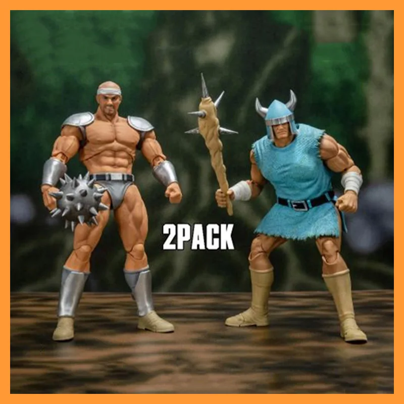 Storm Toys 1/12 Classic Game Arcade Battle Axe Characters HENINGER+LONG MOAN Double People 6Inch Action Figure Full Set Toy