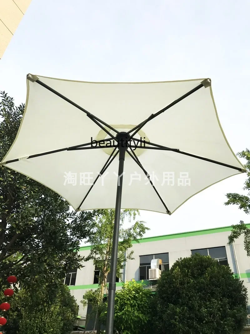 

E1001 ss Sunshade Small Umbrella Central-Column Umbrella Sun Umbrella Pole Garden Balcony Outdoor Courtyard Wall Hanging Umbrell